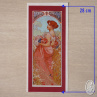 SLEVA - látkový panel Alfons Mucha - Léto
