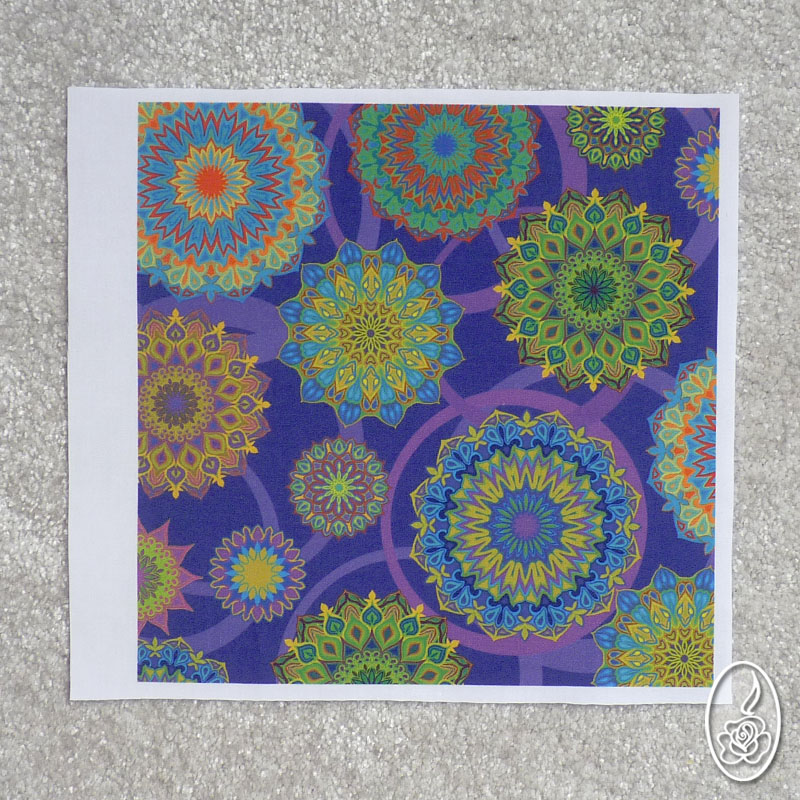 Autorská látka mandalová 5