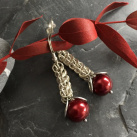 Persiánky s bordo kuličkou