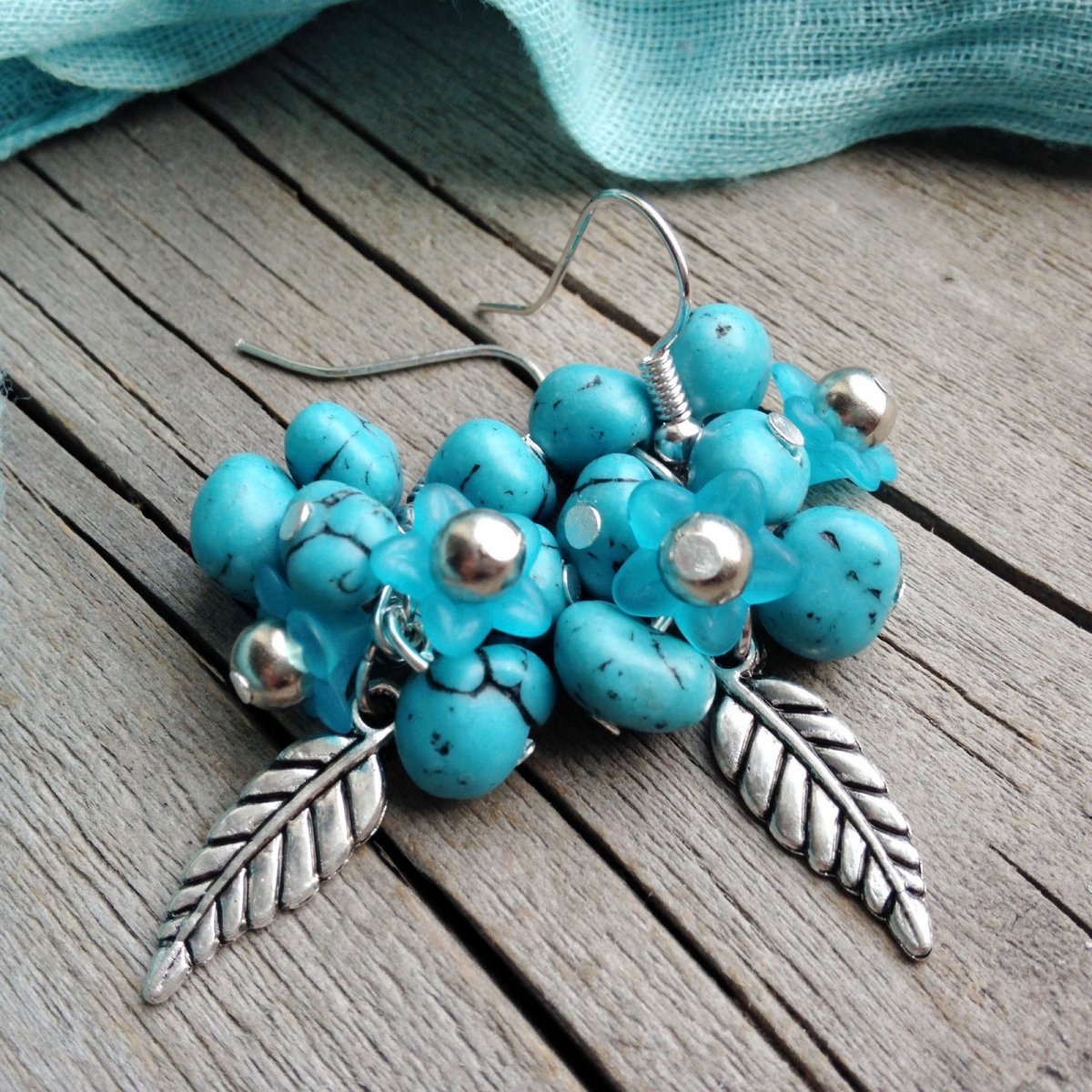 Pomněnky - náušnice