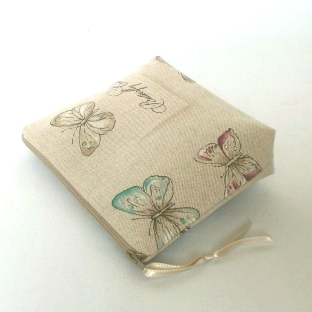 Textilní pouzdo motýlí větší