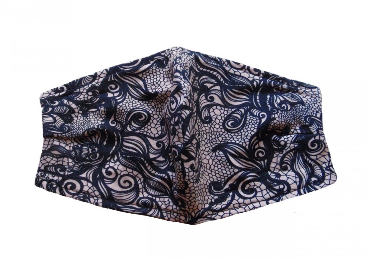 Rouška - krajkový vzor 