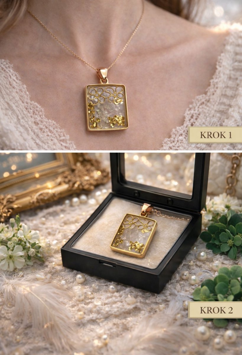 Přívěsek na krk 12 - pryskyřice