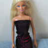 Redberry - Vínovorůžové šaty pro panenku barbie