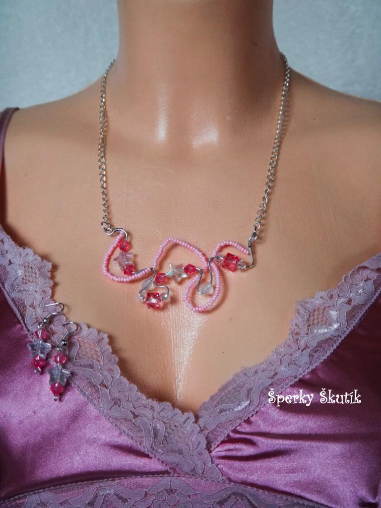 SA0002 - Růžová sada s hvězdičkami