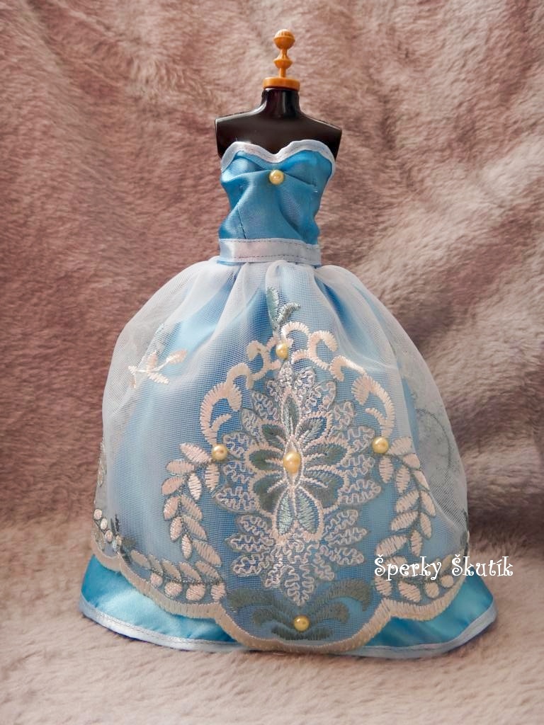 SA0041 - Plesové šaty s krajkou