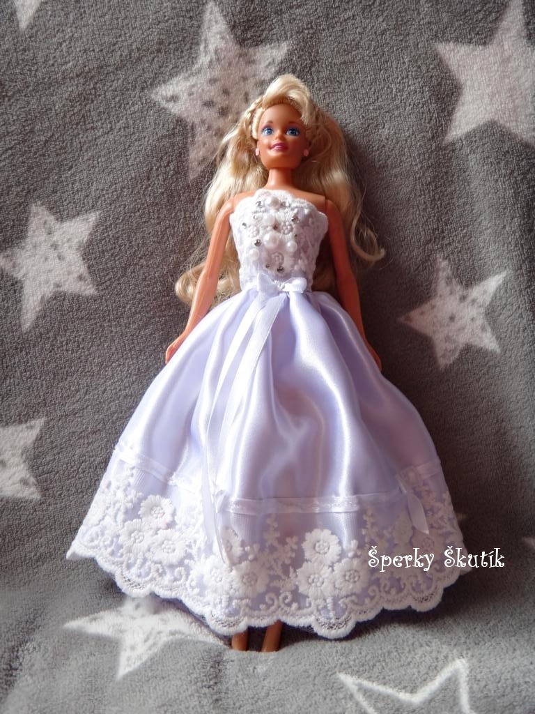 SA0120 - Svatební třpytivé šaty