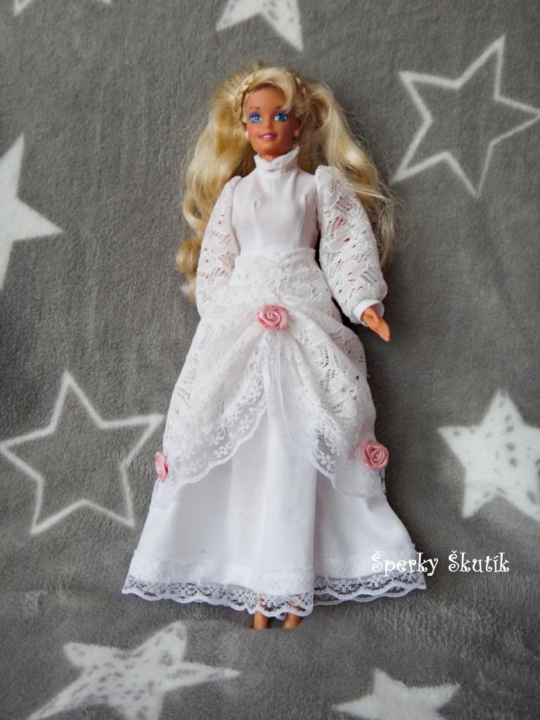 SA0142 - Krajkové šaty pro Barbie