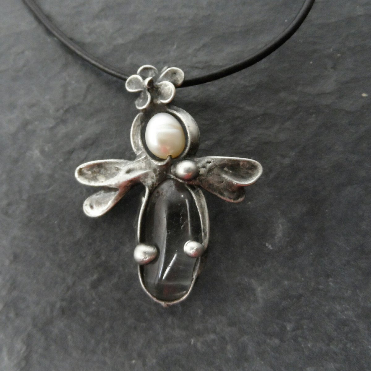 Náhrdelník andílek křišťál 