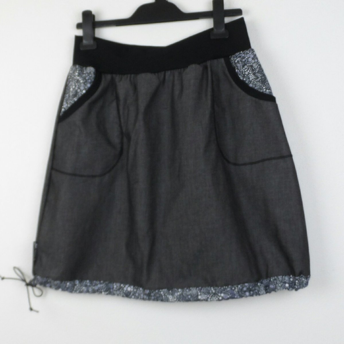 Sukně  riflová s bublinkami