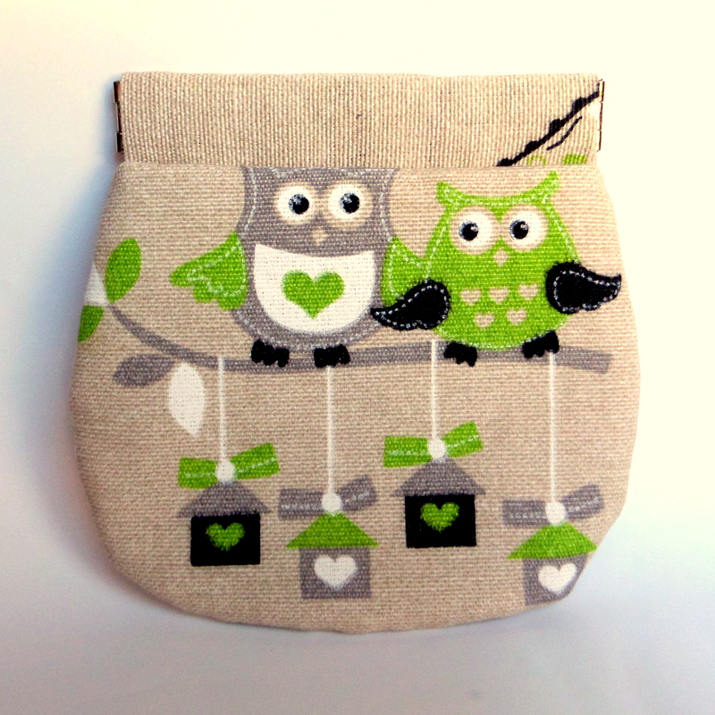 Peněženka -sovičky, sovy
