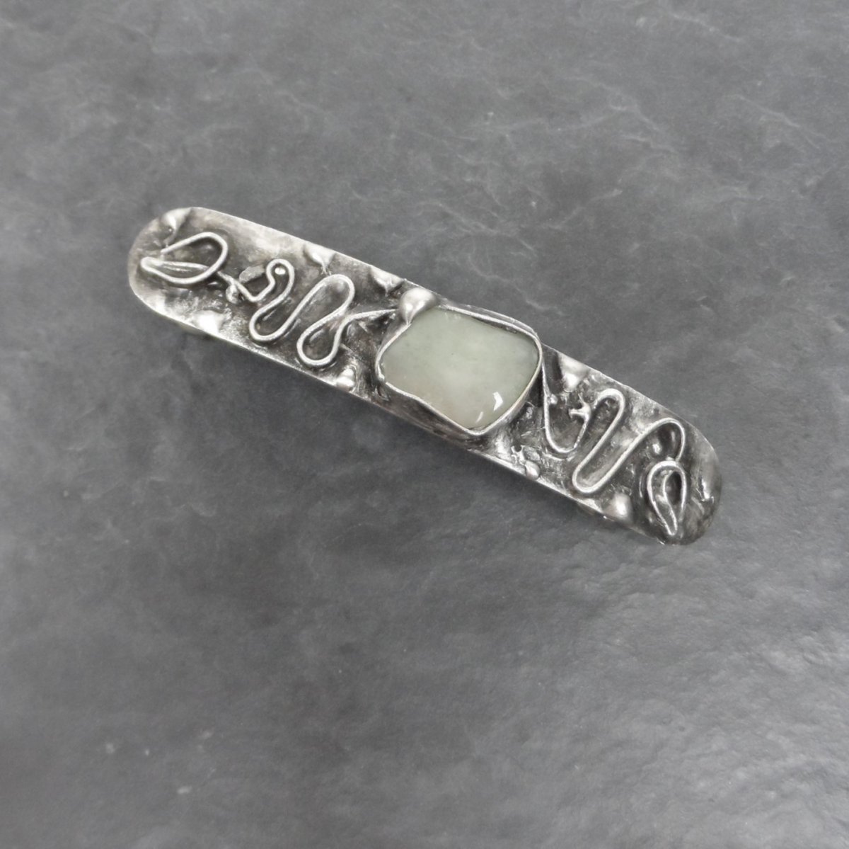 Spona do vlasů Jadeit