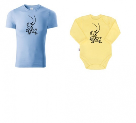 Malý cvrček sourozenecký set