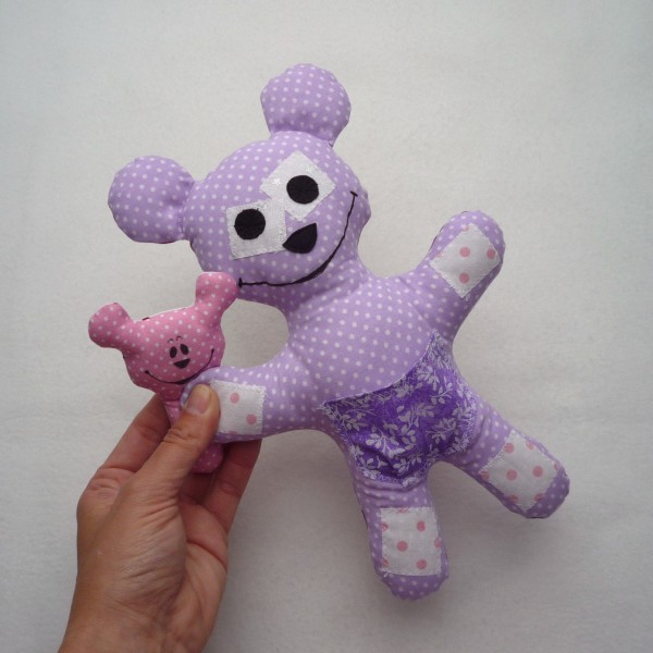 ZÁPLAŤÁČEK myšáček s myši-špuntem