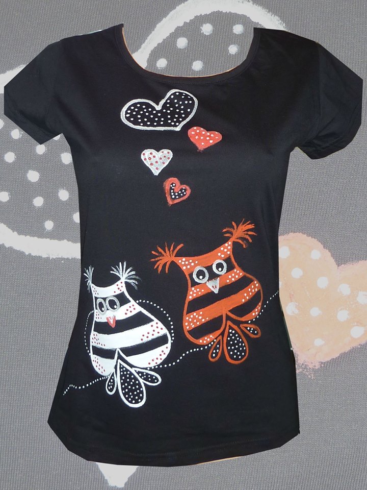 SOVÍ POHODA - tričko dámské