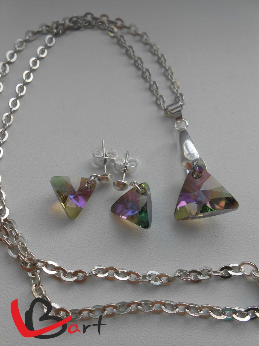 Set - Swarovski Elements paradise shine SS11