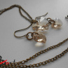 Set - Swarovski Elements light silk SS17
