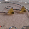Set - Swarovski Elements light topaz SS29