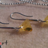 Set - Swarovski Elements light topaz SS29