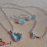 Set - Swarovski Elements crystal AB SS30