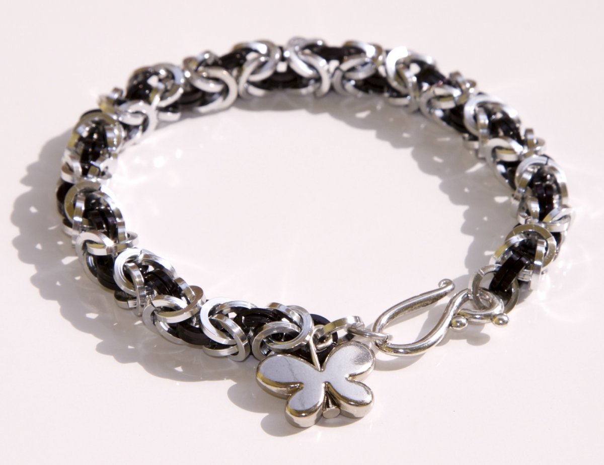 Stříbrný klasik náramek