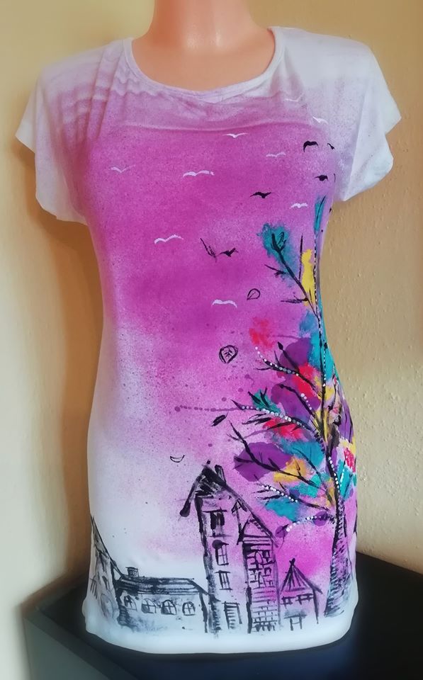 STROM - tričko dámské prodloužené