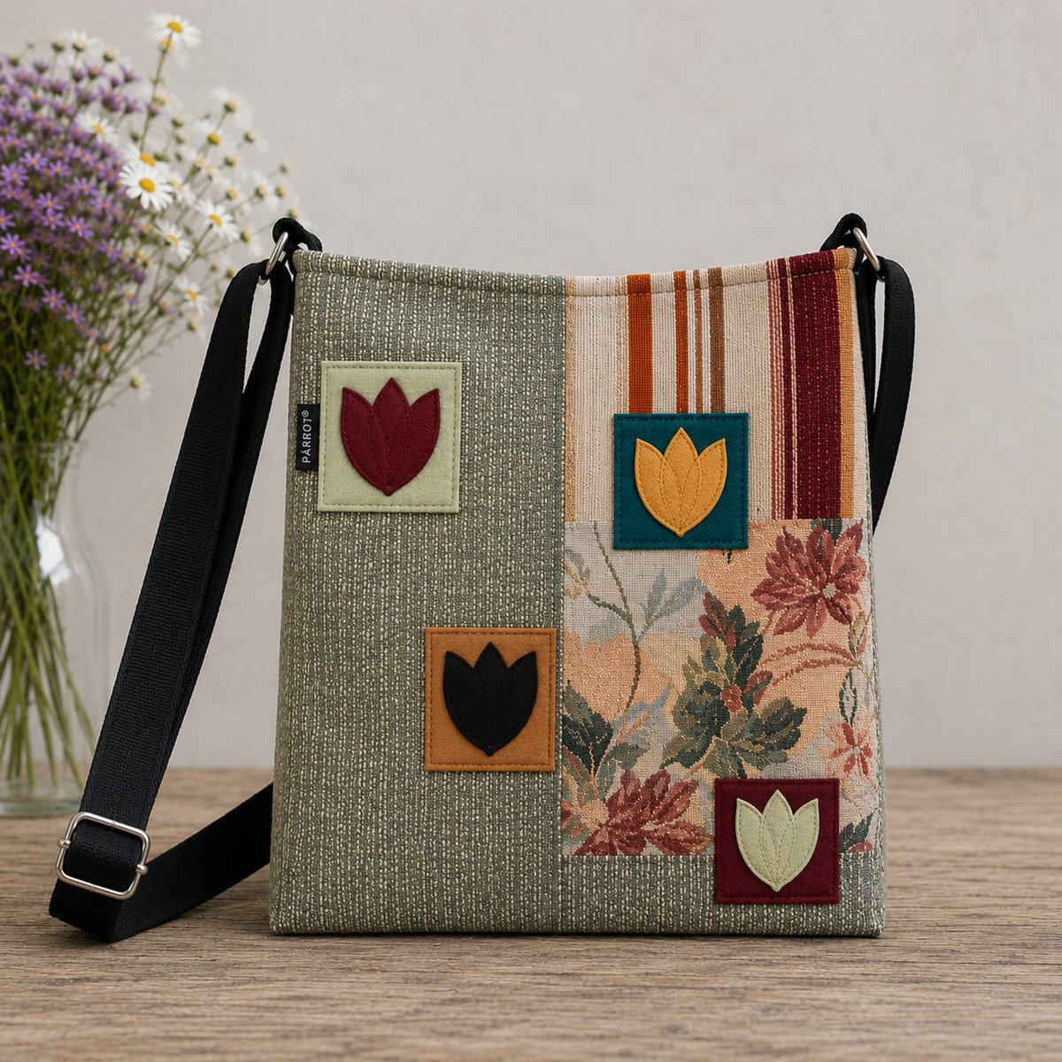 SUMMER TULLIP BAG - no.005 ***  PARROT®