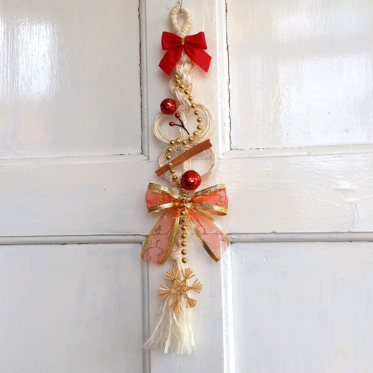 Vánoční vítací cop