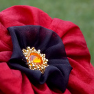 Z makového pole - Swarovski - čelenka...