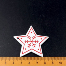 Dřevěné výřezy - hvězdička 5 cm