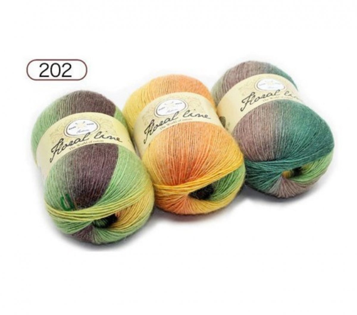 Duhová příze 100 g - 400 m