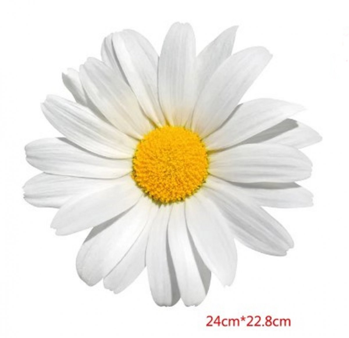 Nažehlovací obrázek kopretina 24*23 cm