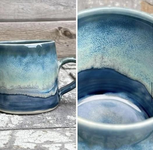 Modelování kávových kalíšků s glazurou Amaco    