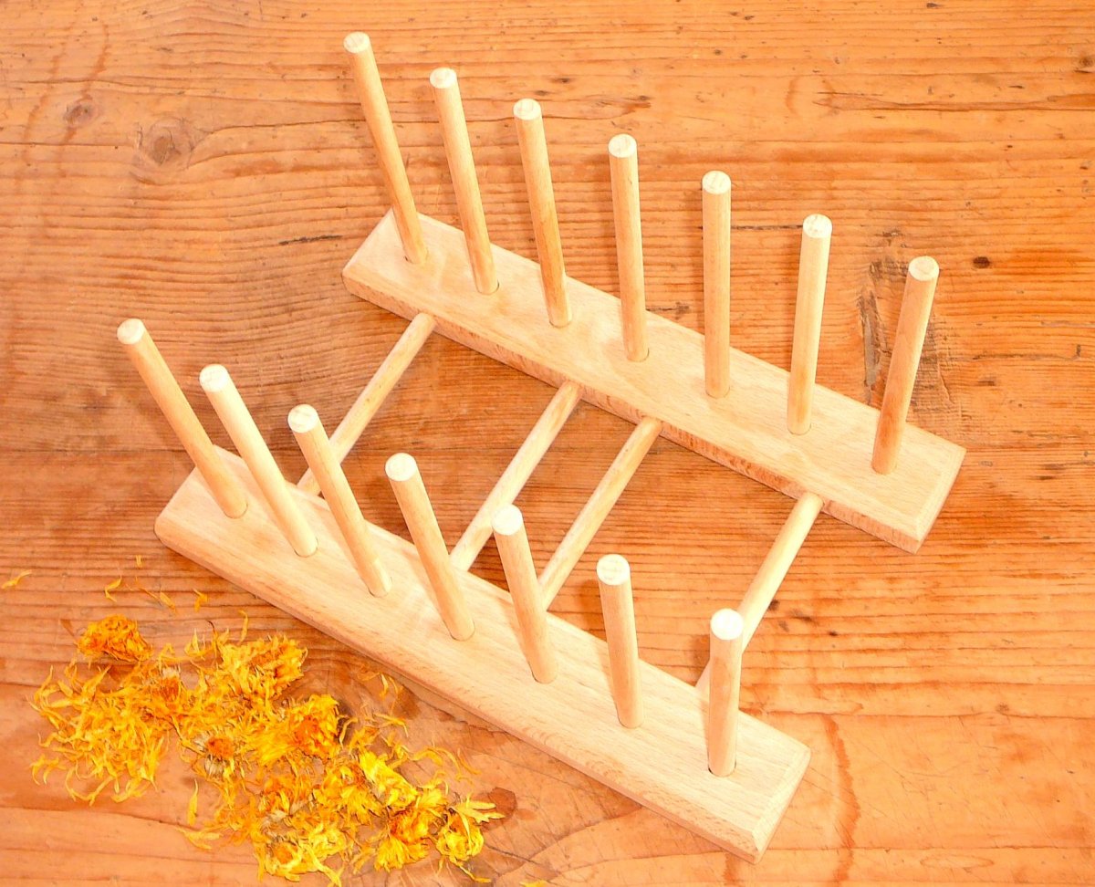 Stojan na talíře - buk