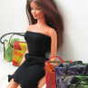 Levandulová taška pro barbie