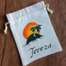 Malovaný dárkový pytlík - Tereza