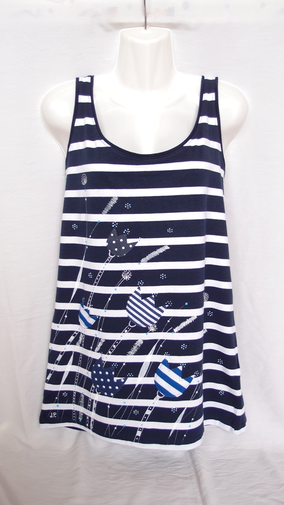 TULIPÁN NÁMOŘNÍKEM (L/XL) - dámské tílko