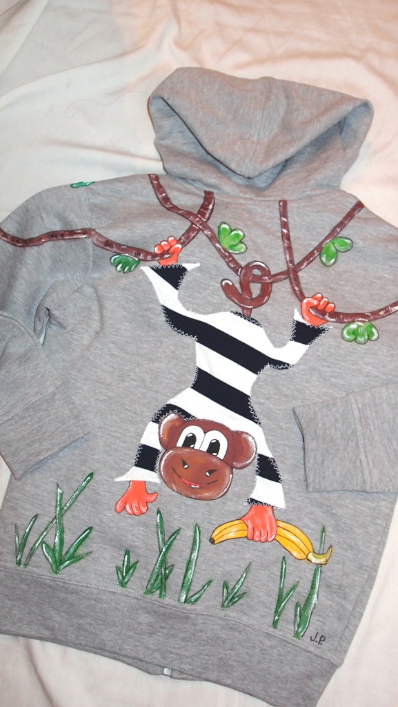 OPIČKOVÁ (116/122) - dětská mikina