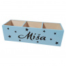 Velký dřevěný pastelkovník se jménem