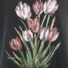 Tričko malované Tulipány