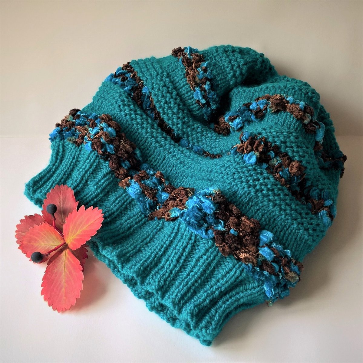 Barevný podzim - čepice