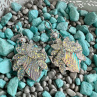 Crystal AB náušničky (zářivé)