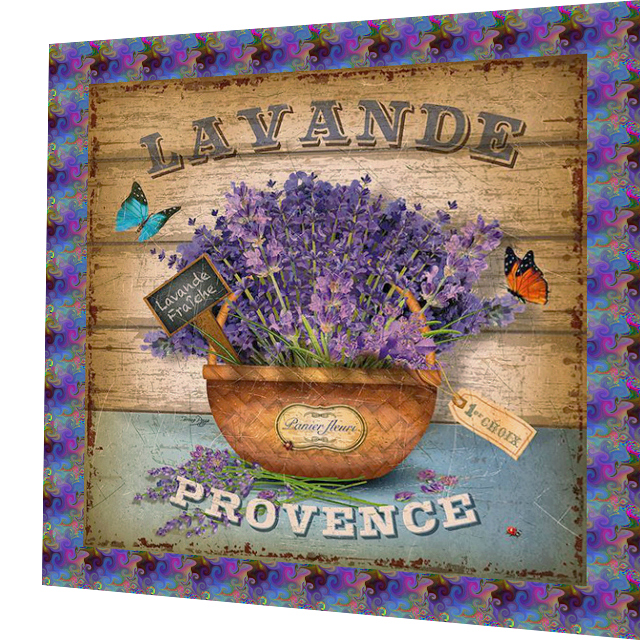 BAVLNĚNÝ PANEL - 20 x 20 cm/bez barev.okraje/  US9-7