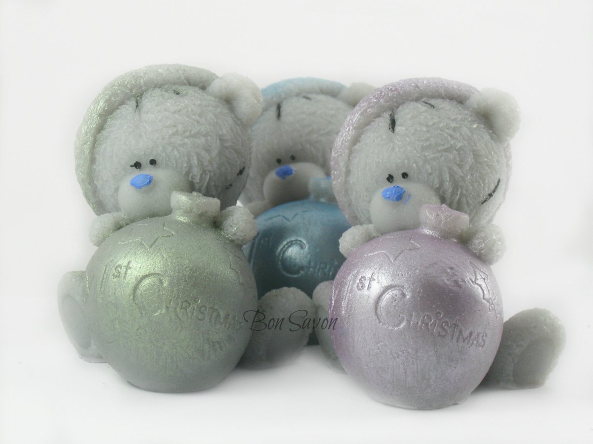 MEDVÍDEK TEDDY S VÁNOČNÍ OZDOBOU