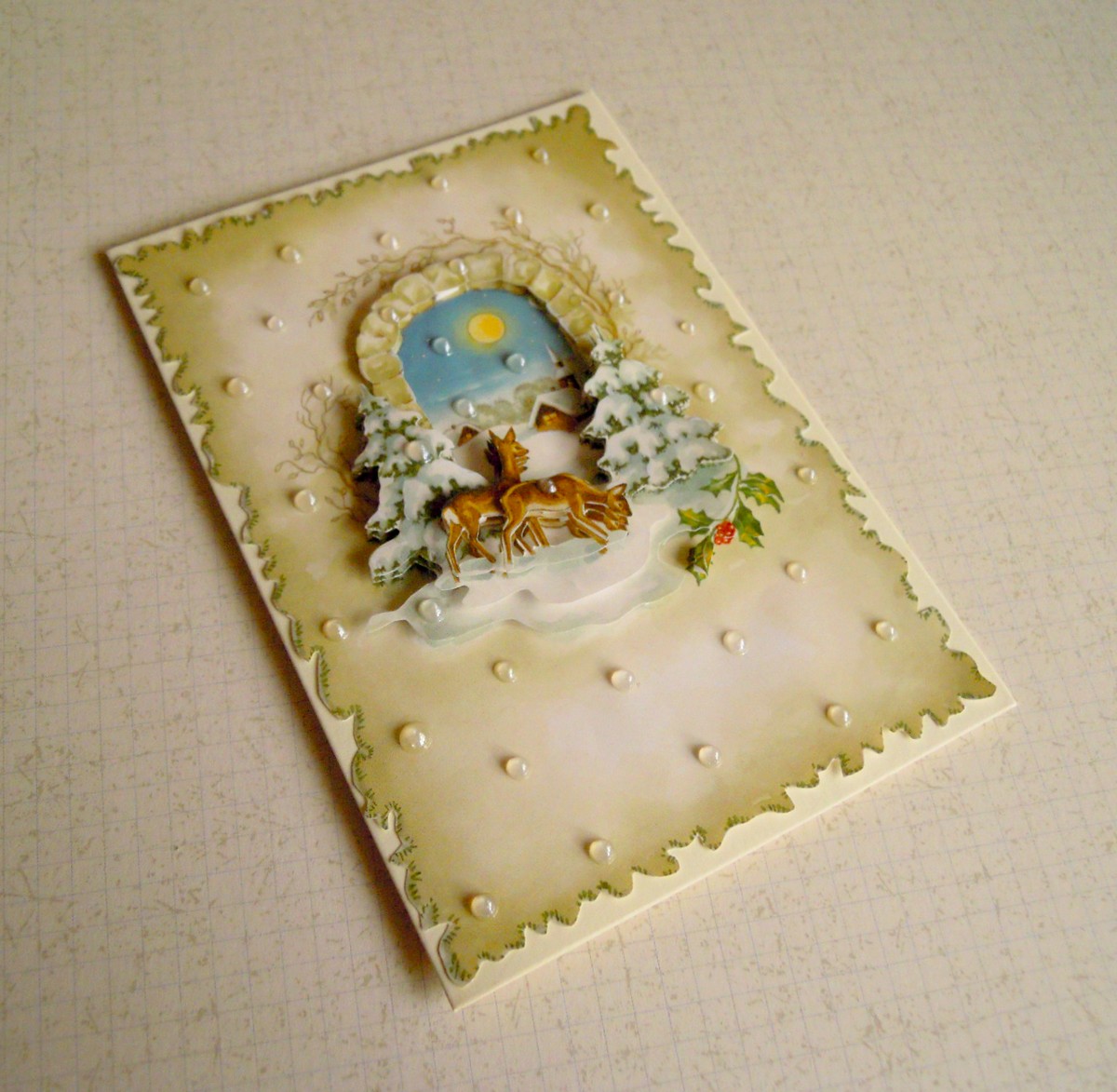 Vánoční 3D přání č. 56