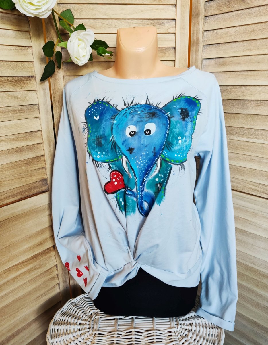 VESELÝ SLON - mikina dámská