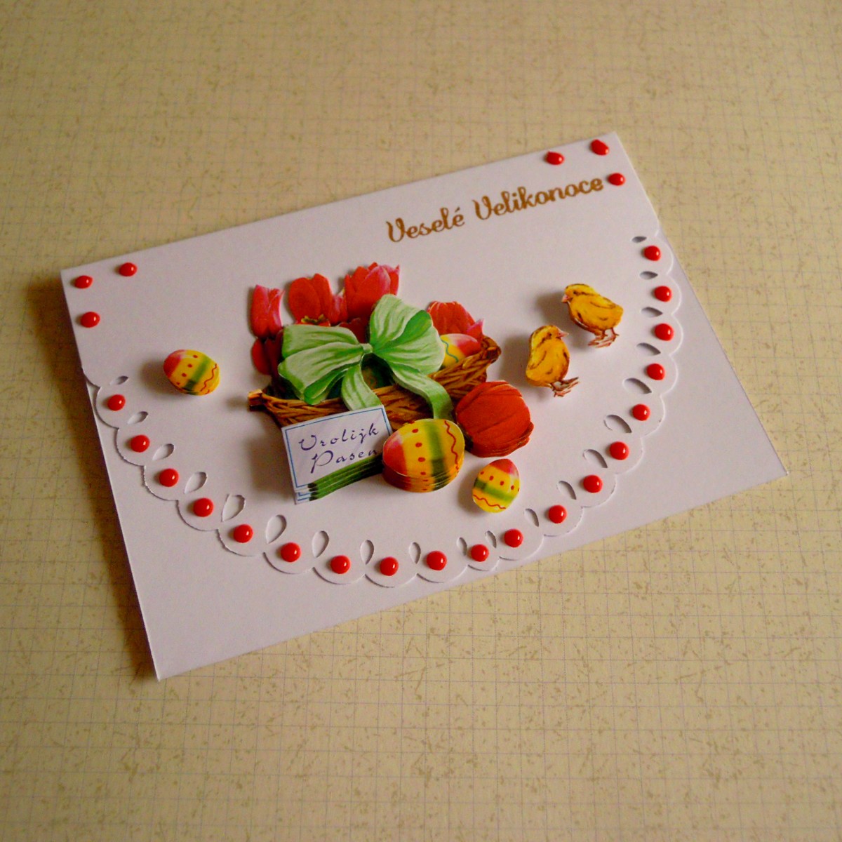 Velikonoční blahopřání VE-15