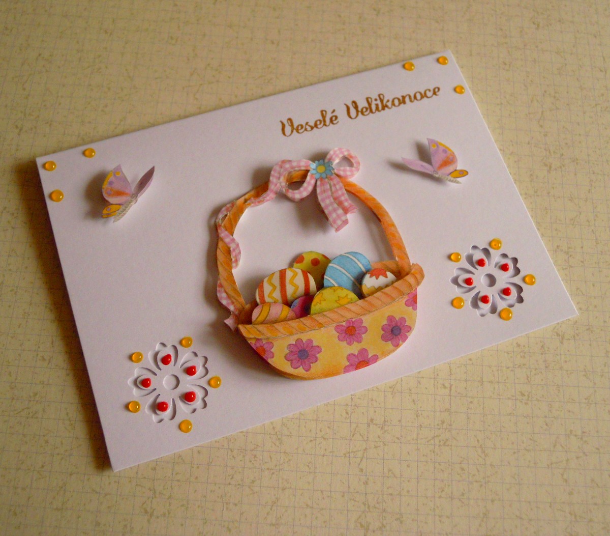 Velikonoční blahopřání VE-5a