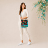 VICTORIA FLOWER BAG - tyrkys *  PARROT®