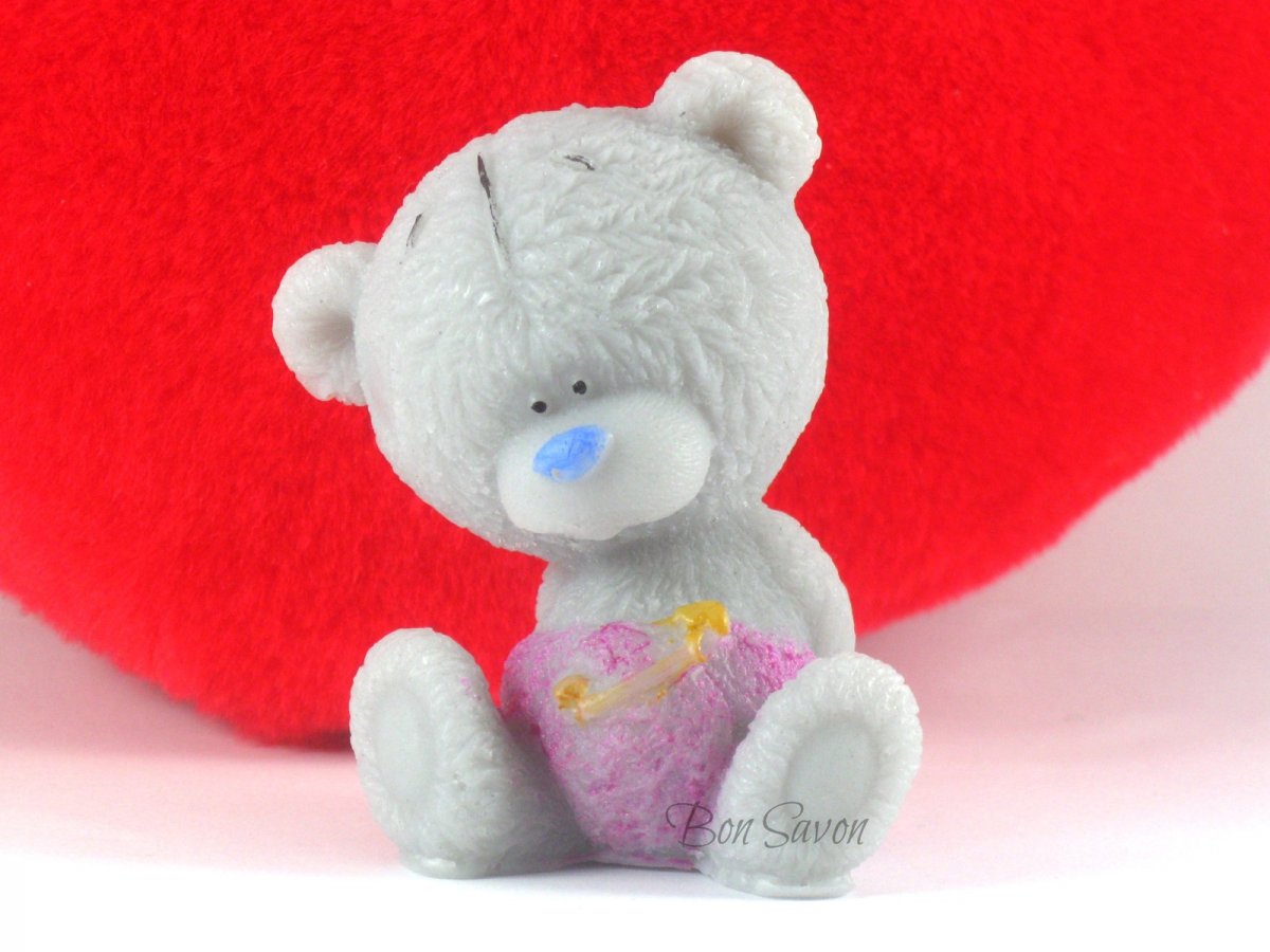 MEDVÍDEK TEDDY  V RŮŽOVÝCH PLENKÁCH